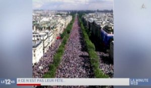[Zap Télé]  Corbière tweete une fausse photo de la Fête à Macron, Trump et la Bataclan (08/05/2018)