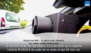 Gironde : le maire de Naujac-sur-Mer prend un arrêté contre les radars embarqués privés