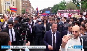 Arménie : l'ex-opposant Pachinian arrive au pouvoir