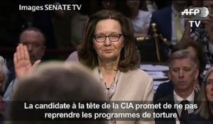CIA: Haspel répond sur l'usage de la torture après le 11/09