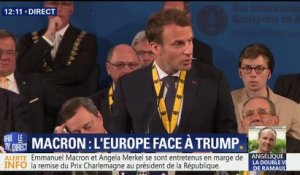 Europe: "Ce rêve est rongé par le doute. A nous de savoir si nous voulons le faire vivre ou le laisser mourir", déclare Macron