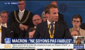 Diplomatie, numérique, environnement... "Ne soyons pas faibles", interpelle Macron sur l'Europe