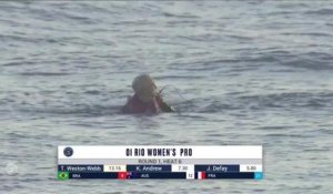 Adrénaline - Surf : Oi Rio Women's  Pro, Women's Championship Tour - Round 1 heat 6