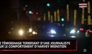 Enquête Exclusive : Une journaliste se confie sur le comportement de Harvey Weinstein (Vidéo)