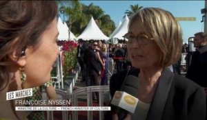 Françoise Nyssen "On doit exister ensemble" - Cannes 2018