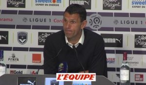Poyet «C'était un derby, il fallait le gagner» - Foot - L1 - Bordeaux