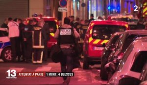 Attentat à Paris : un mort, quatre blessés