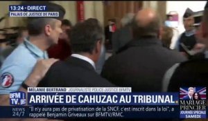 Procès en appel: Jérôme Cahuzac est arrivé au Palais de justice