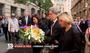 Attentat à Paris : hommage rendu à Ronan Gosnet, victime du terroriste