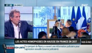 Brunet & Bouchet-Petersen : Les actes homophobes en hausse en France en 2017 - 17/05
