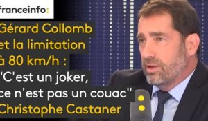 Gérard Collomb et la limitation à 80 km/h : "c'est un joker, ce n'est pas un couac" pour Christophe Castaner