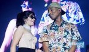 Pharrell Williams and Camila Cabello Drop New Song 'Sangria Wine' | Billboard News