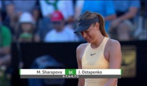 Rome - Sharapova vient à bout d'Ostapenko