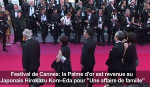 Cannes: Kore-Eda "Comblé" après la "consécration" de la Palme