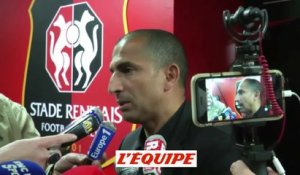Lamouchi «On n'a rien volé à personne» - Foot - L1 - Rennes