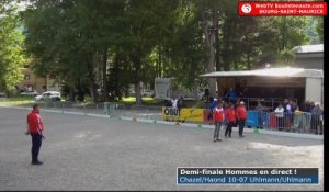 Championnats Régionaux Rhône-Alpes 2018 : Demi-finale hommes CHAZEL vs UHLMANN