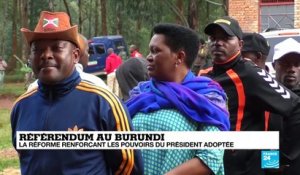 Burundi : "oui" à 73% pour la réforme voulue par Nkurunziza