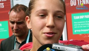 Roland-Garros 2018 - Diane Parry, 15 ans, sans classement WTA, au 2e des Qualifs de Roland-Garros !