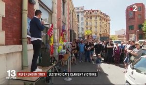 Référendum SNCF : les syndicats clament victoire