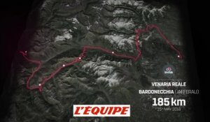 Le profil de la 19e étape (Venarial Real - Bardonecchia) - Cyclisme - Giro