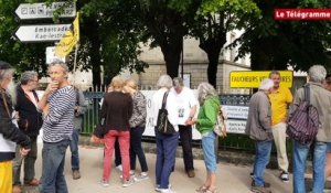 Quimper. Rassemblement de soutien à deux faucheurs convoqués devant le parquet