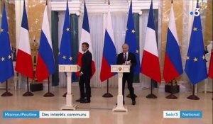 Rencontre entre Poutine et Macron : accords sur le nucléaire iranien et la Syrie