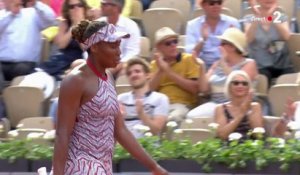 Roland-Garros : Venus Williams sortie d'entrée par Wang !