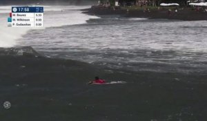 La vague notée 6,83 de M. Bourez (Corona Bali Protected) - Adrénaline - Surf