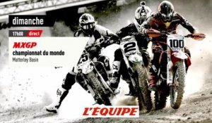 CHAMPIONNAT DU MONDE À MATTERLEY - MOTO - MXGP