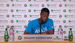 Roland-Garros - Monfils : "J'avais mal au bide"