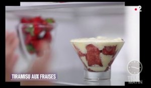 Gourmand - Tiramisu aux fraises
