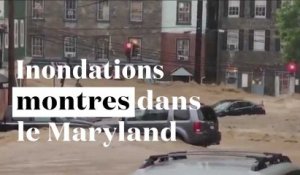 Inondations monstres dans le Maryland