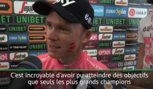 Giro 2018 - Froome "honoré" d'être cité parmi les plus grands