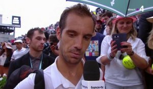 Roland-Garros : Gasquet : "Le Lenglen, mon court préféré dans le monde"