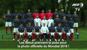 Mondial-2018: les Bleus posent pour la photo officielle