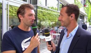 Roland-Garros : Julien Benneteau "A mon âge gagner un tour en Grand Chelem c'est top"