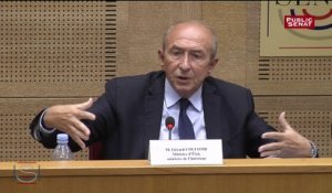 Camps de migrants à Paris : “il ne faut pas laisser grossir puis demander d’évacuer” conseille Gérard Collomb