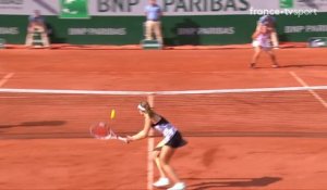 Roland-Garros : Alizé Cornet solide au filet !