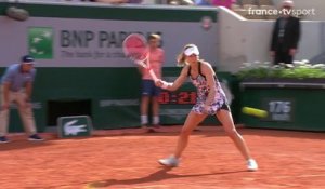 Roland-Garros : Alizé Cornet fait parler sa finesse