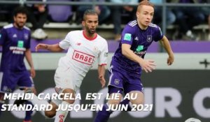 Mehdi Carcela est lié au Standard jusqu’en juin 2021