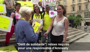 Relaxe requise pour une responsable d'Amnesty