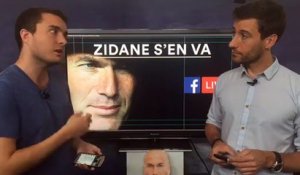 "Un départ qui fait aussi la grandeur de Zidane"