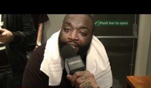 Rick Ross backstage in London interview - Westwood