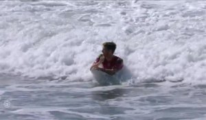 Les meilleurs moments de la série de M. Bourez, J. Mendes et W. Cardoso (Corona Bali Protected, round 4) - Adrénaline - Surf