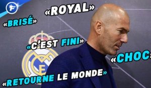 La presse européenne en feu après le départ de Zinedine Zidane