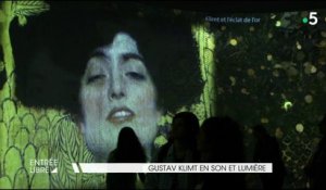 Gustav Klimt en son et lumière