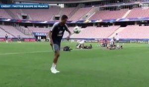 Varane très habile pour jongler avec le ballon