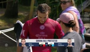Adrénaline - Surf : Corona Bali Protected, Men's Championship Tour - Quarterfinal heat 2