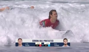 Adrénaline - Surf : Corona Bali Protected, Men's Championship Tour - Quarterfinal heat 3