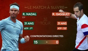 Roland-Garros : Nadal-Gasquet, le match à suivre du 02 juin
